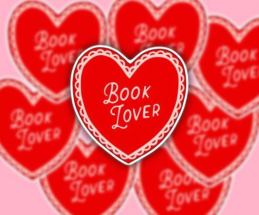 Book Lover Sticker