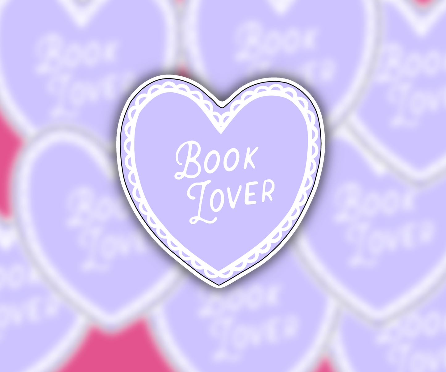 Book Lover Sticker